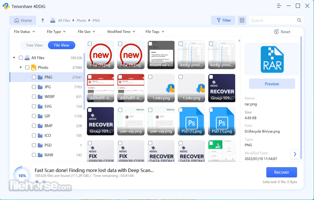 4DDiG Windows Data Recovery 10.6.6 Captura de Pantalla 3
